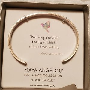 Maya Angelou inspirational bracelet